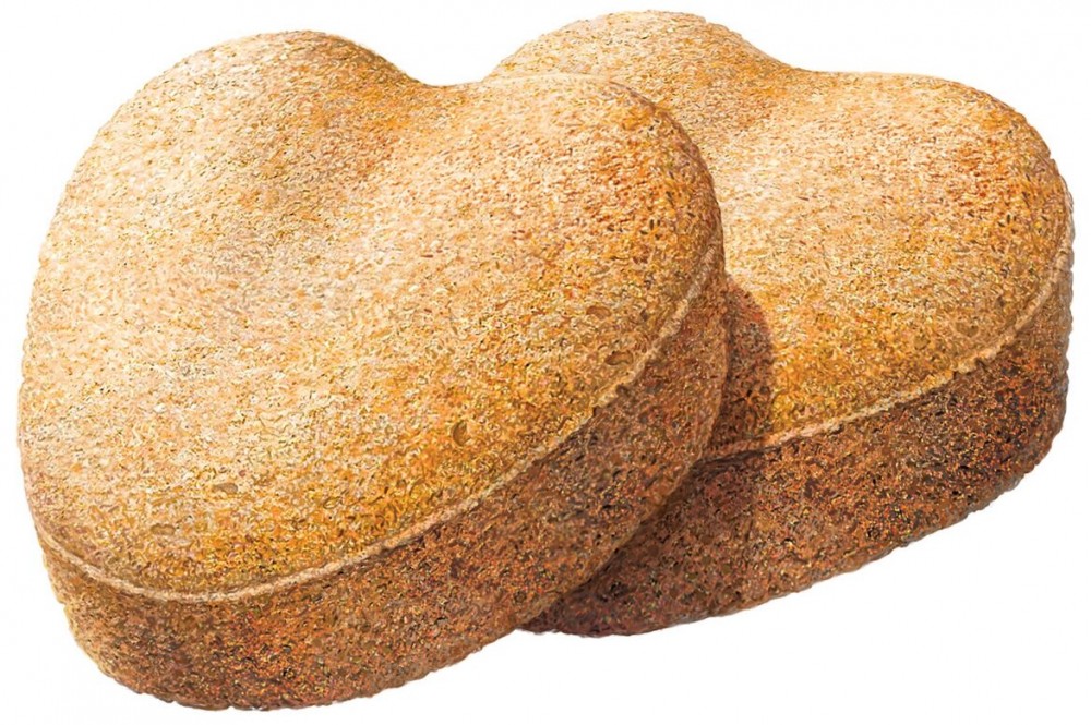 Лакомство для кошек Деревенские лакомства Сердечки для пищеварения и метаболизма 30 г