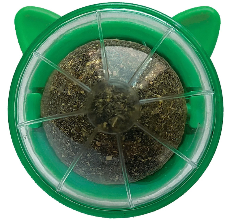 Лакомство Деревенские лакомства Мятный шар для кошек, на подставке, 26 г