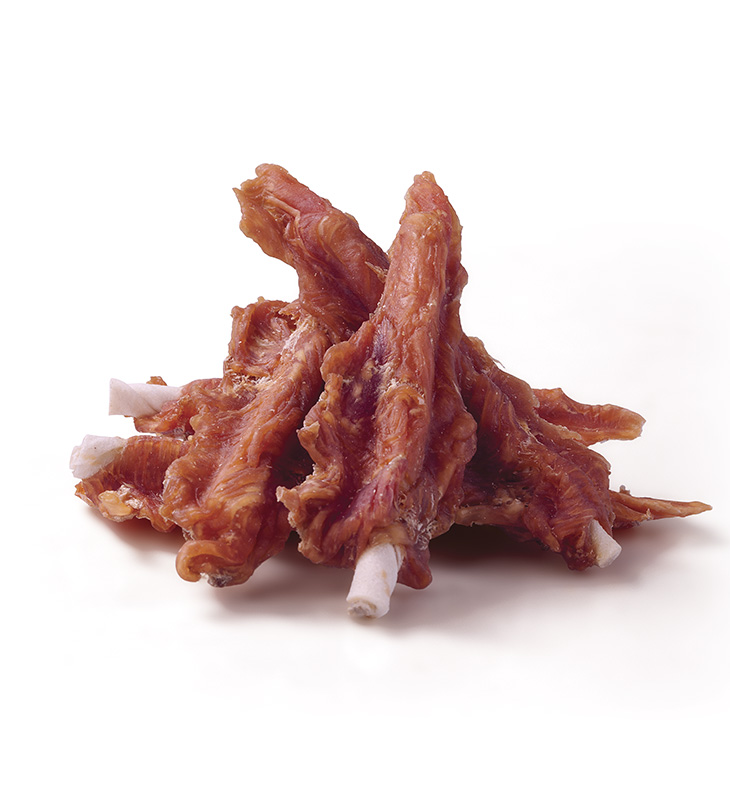 Лакомство для собак Деревенские лакомства Утиные шашлычки нежные (100% мясо) 90 г