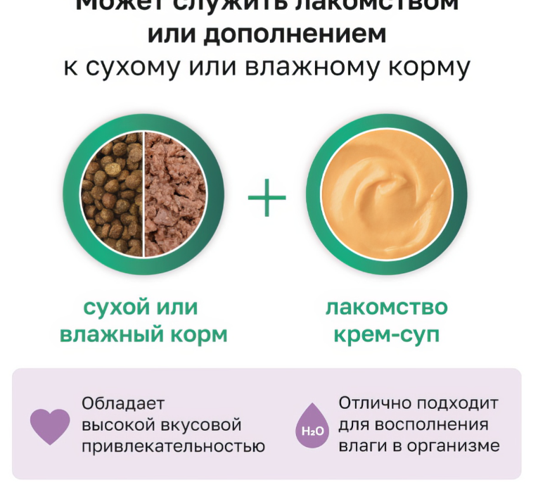 Лакомство Organix Крем-суп для котят и кошек, из мяса курицы и филе тунца, 5 шт x 15 гn