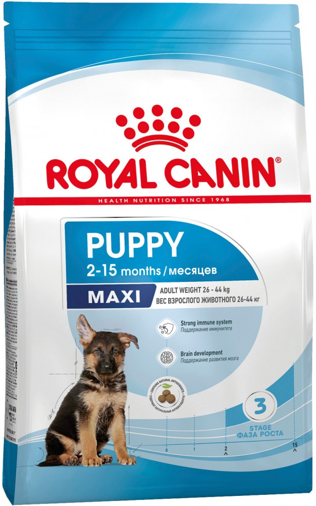 Корм Royal Canin Maxi Puppy для щенков крупных пород
