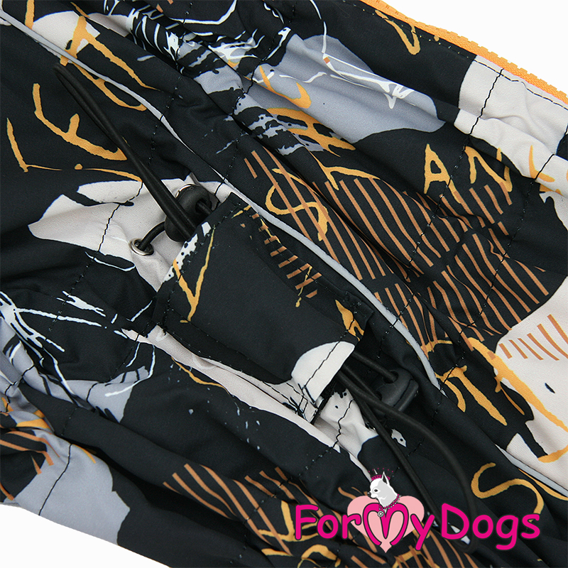 ForMyDogs Комбинезон ТЕПЛЫЙ коричневый для мальчиков A3 40*60см