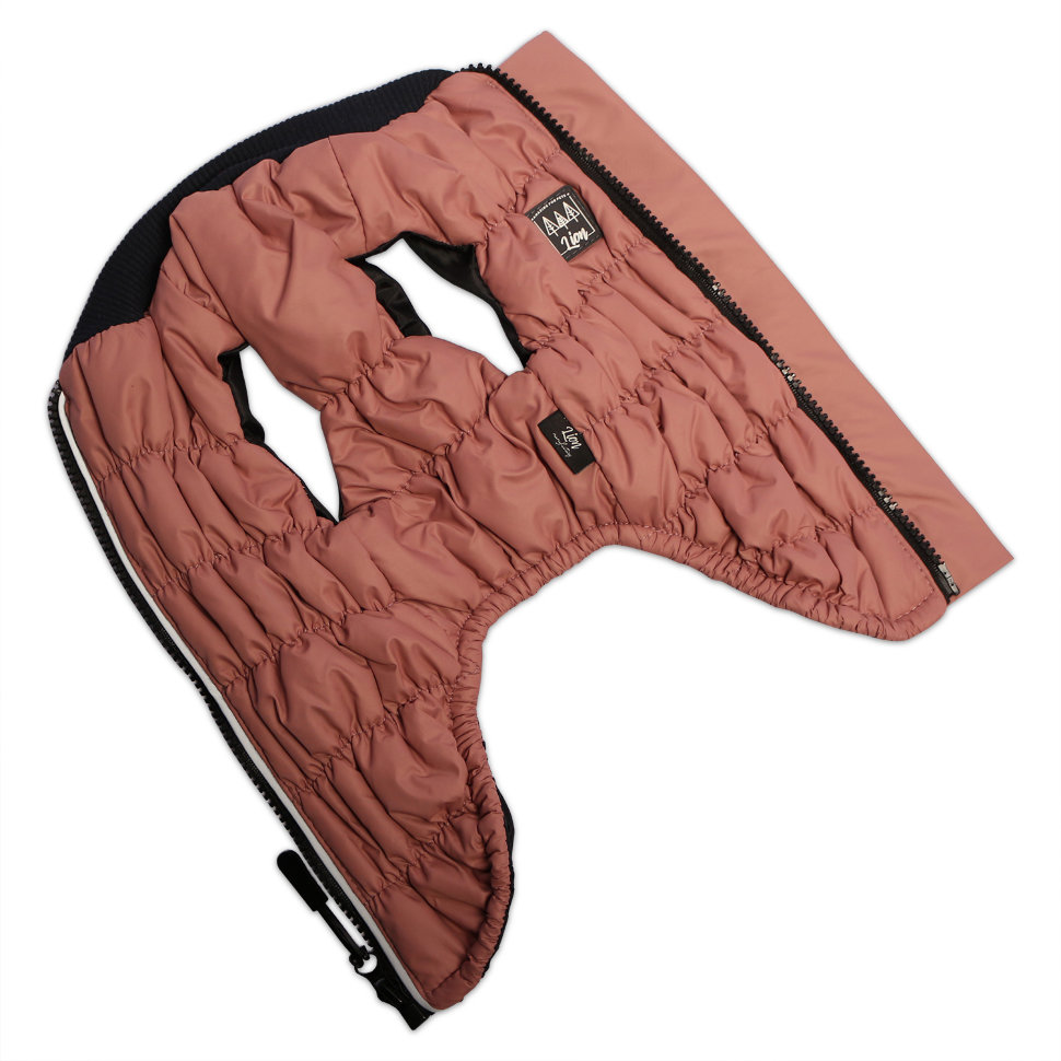 Lion жилет НА ГЛАДКОЙ ПОДКЛАДКЕ для собак, размер XL (Длина спинки 38-40, грудь 52-64, шея 36-48))