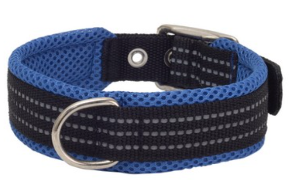 КАСКАД Ошейник нейлоновый с мягкой подкладкой 20 мм,27-43см