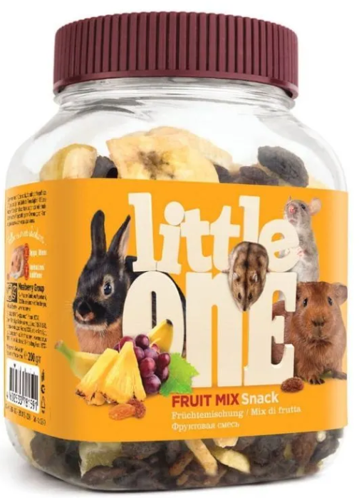 Лакомство Little One Фруктовая смесь для грызунов 180 г