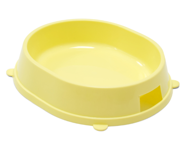 Миска для кошек и собак Triol пластиковая "Карамель", 0,2л. Цвет микс