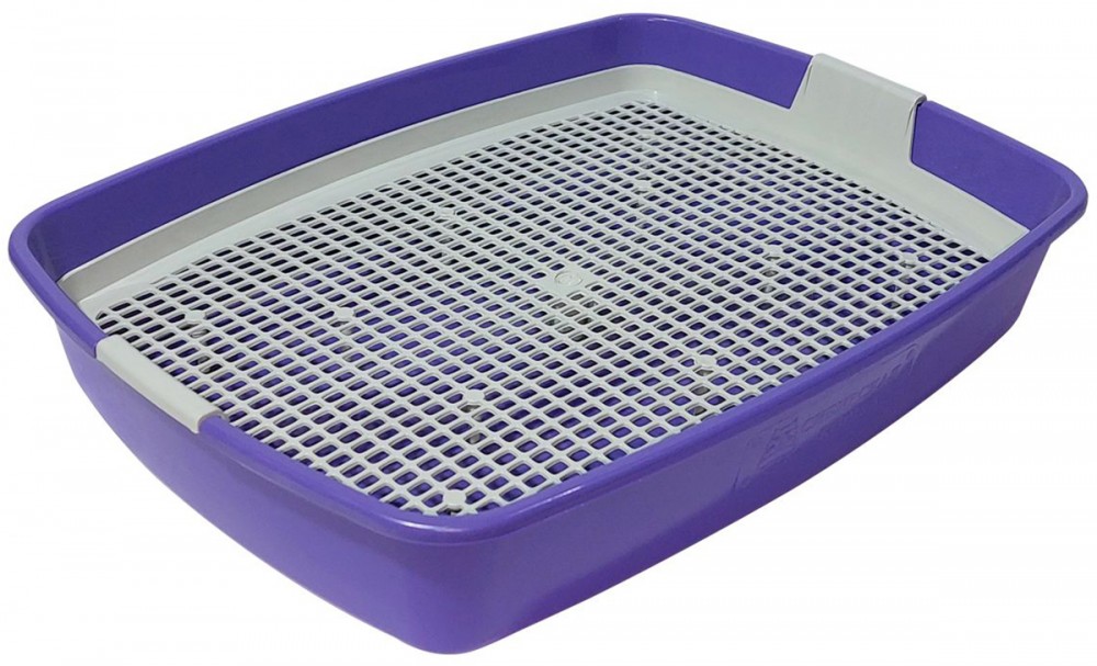 Туалет (Сибирская кошка) Мяус с сеткой высокие ножки (40*30*7)