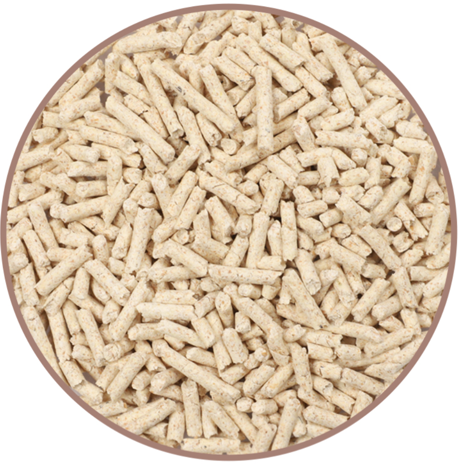 Наполнитель комкующийся растительный CAT STEP Wood Pellets 10 л