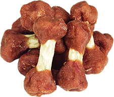 Лакомство для собак Деревенские лакомства мини пород Косточки 55г