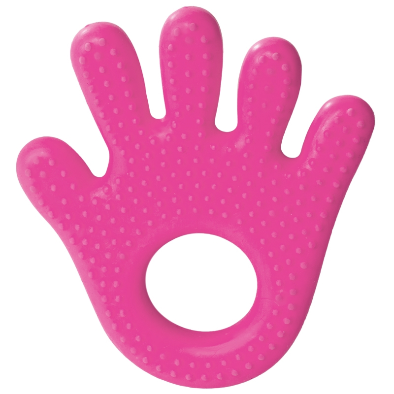 Игрушка для собак Triol из цельнолитой резины "Ладошка", 95мм