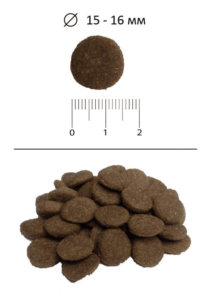 Корм Blitz Sensitive Beef & Rice для собак с чувствительным пищеварением, говядина и рис