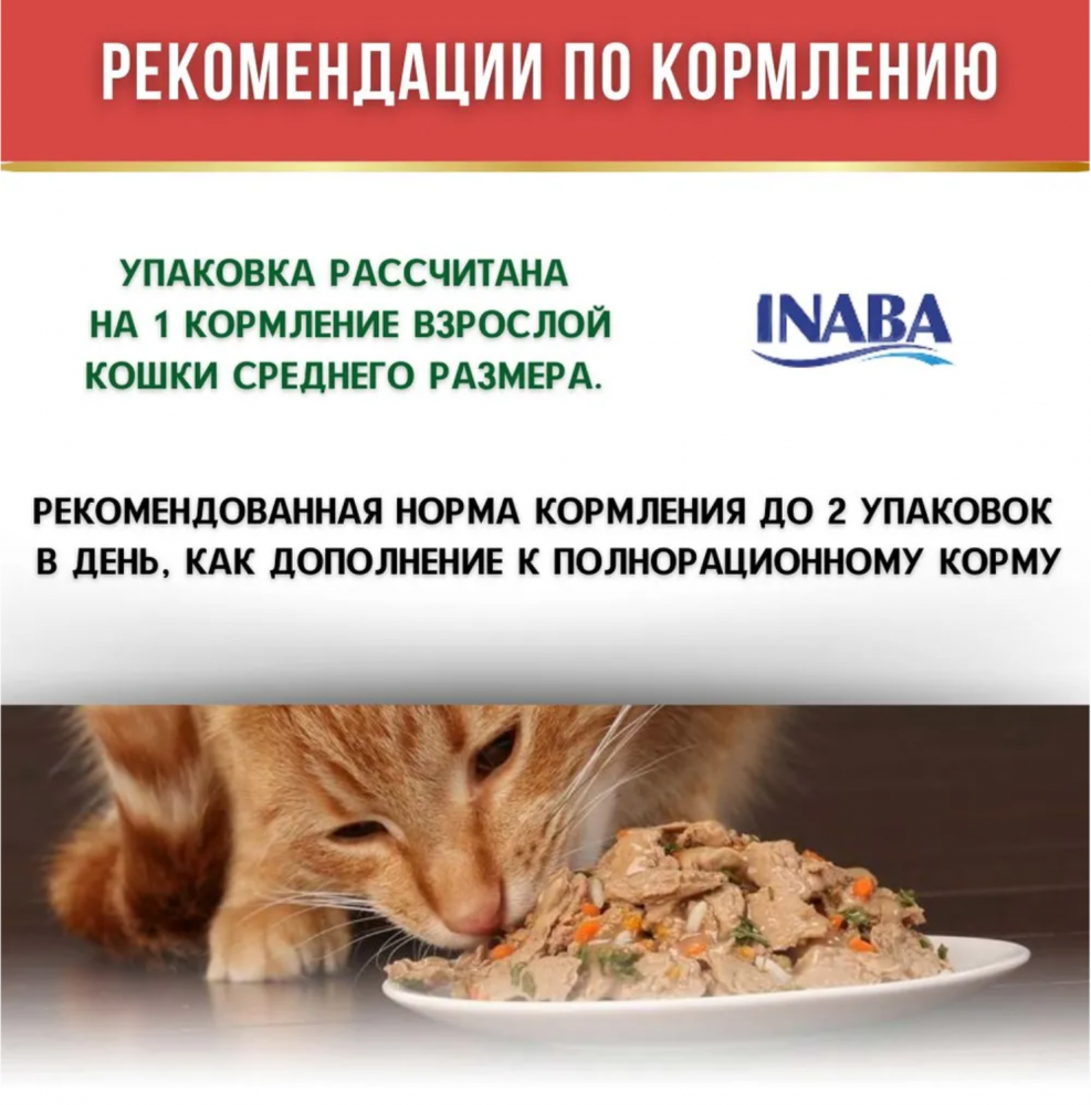 Влажный корм INABA Kinnodashi для кошек Куриное филе со вкусом морского гребешка, пауч, 60 г