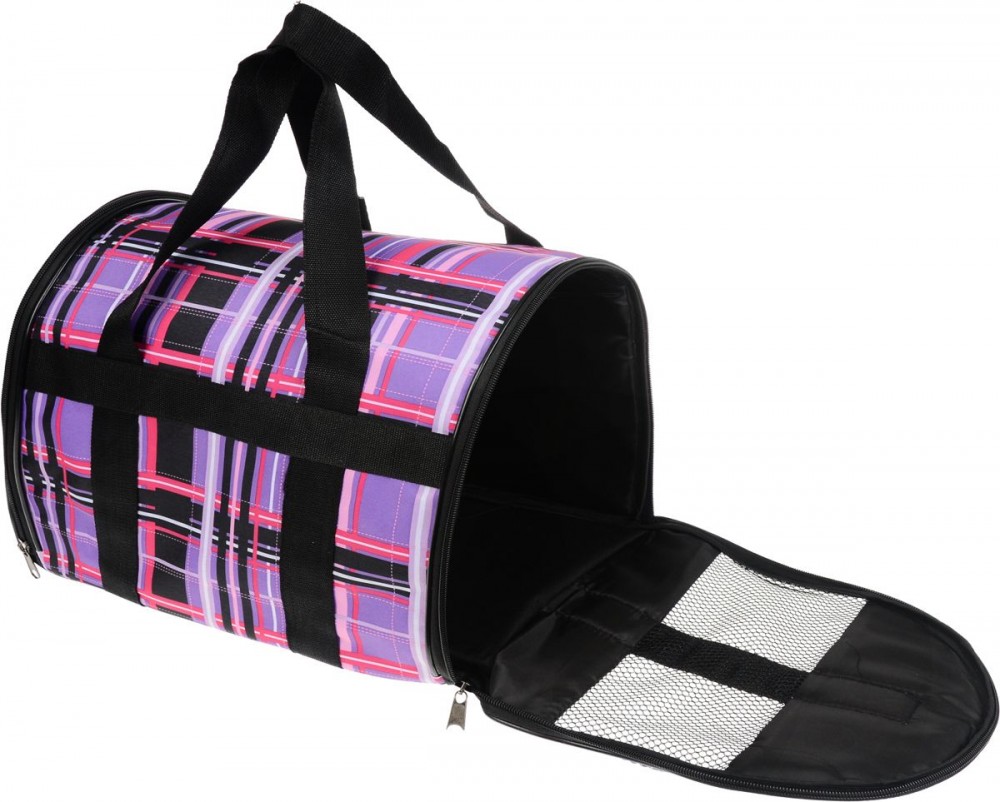 Сумка-переноска PerseiLine тектильная с плотным каркасом 45*30*30, цвет в ассортименте