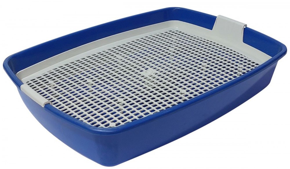 Туалет (Сибирская кошка) Мяус с сеткой высокие ножки (40*30*7)