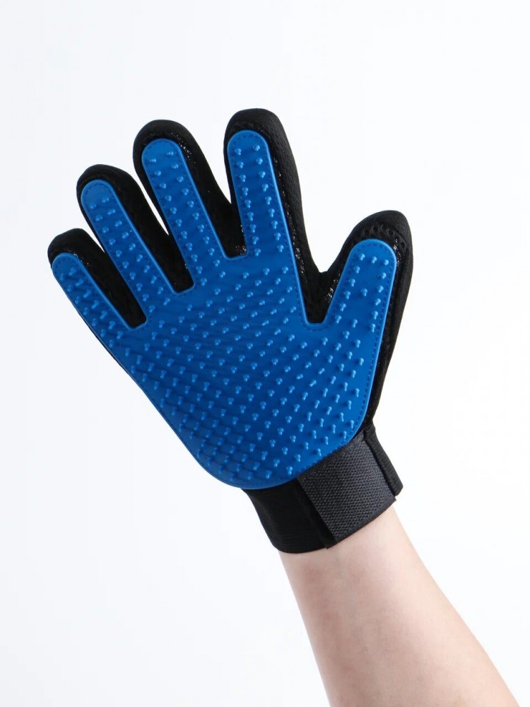 Перчатка для вычесывания шерсти ПРАВАЯ (259 шипов) 23х15