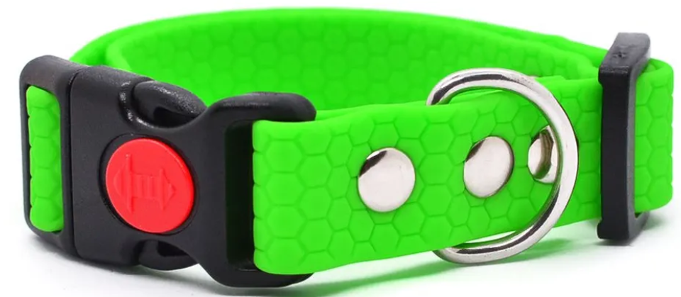 Ошейник из биотана PerseiLine, влагостойкий, БИОТАН XL многоразм С ФИКСАТОРОМ 25" 40-65 см. Микс цветов