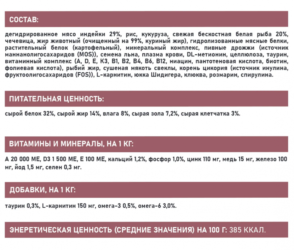 Сухой корм AWARD SPECIAL CARE Sensitive Skin&amp;Coat для взрослых кошек для здоровой кожи и шерсти со свежей белой рыбой 10 кг